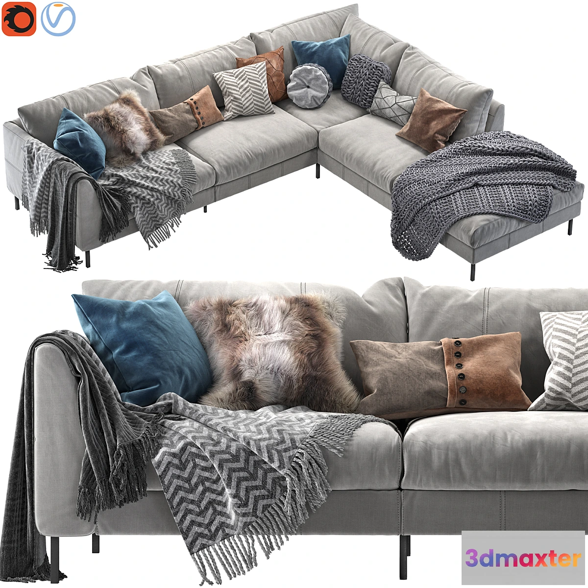 724314 - Loft corner sofa - No.2
