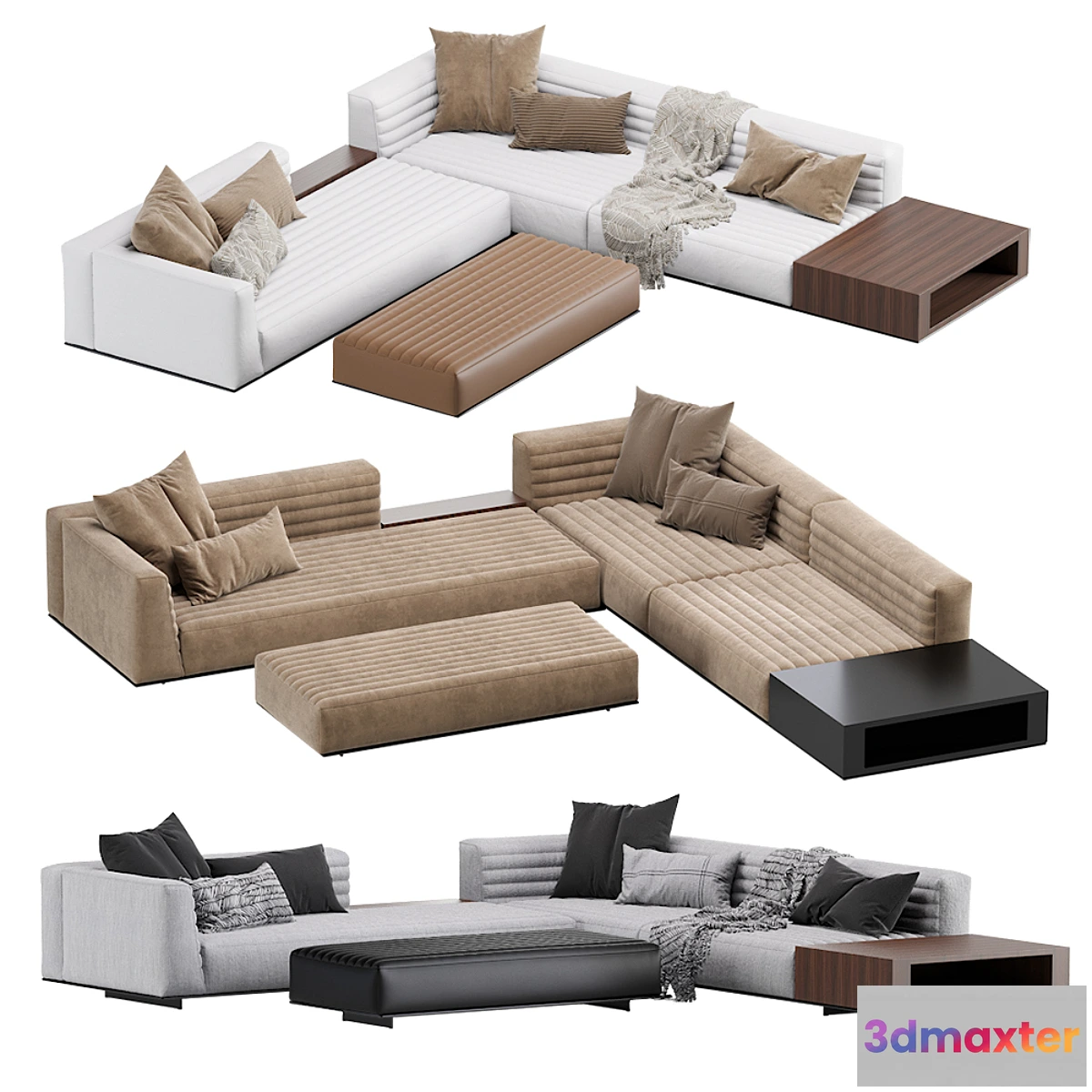 724358 - Minotti Roger Sofa - No.6