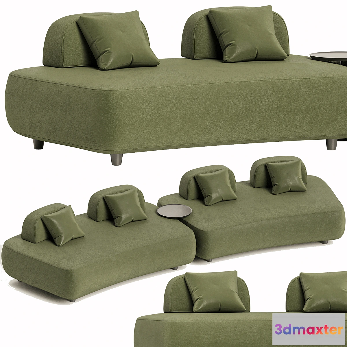 724404 - Art Nova - Curve Sofa - No.2