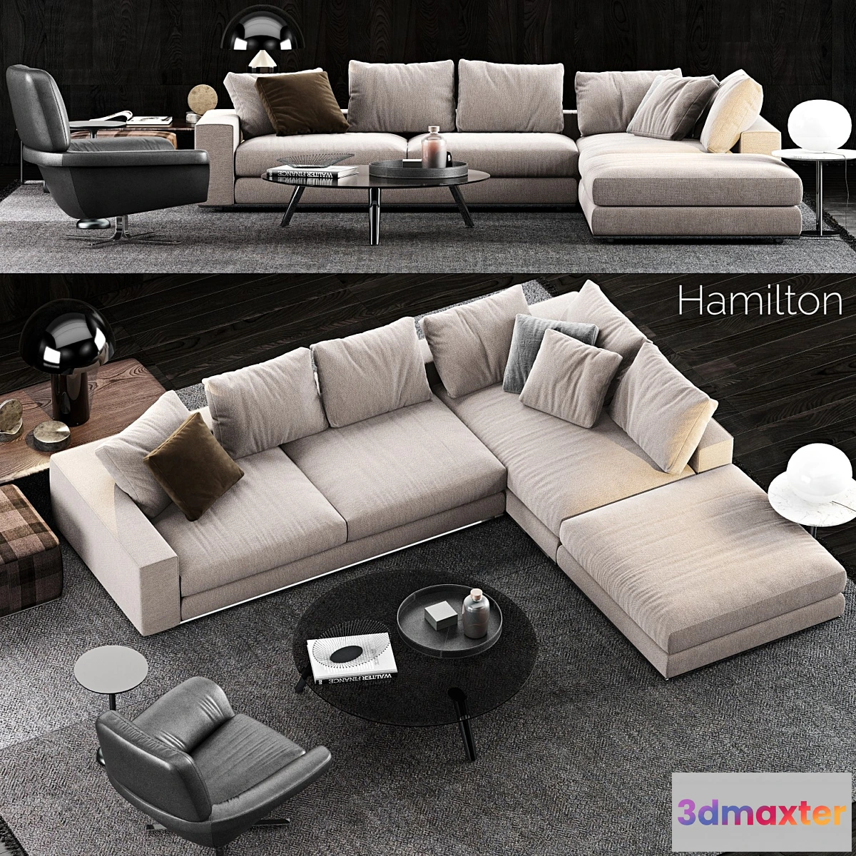 724582 - Minotti Hamilton Sofa - No.11