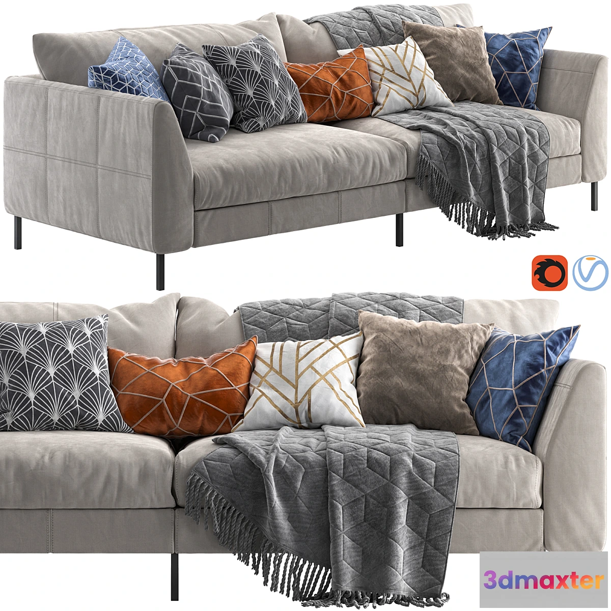 724672 - Loft Sofa 260 cm - No.2