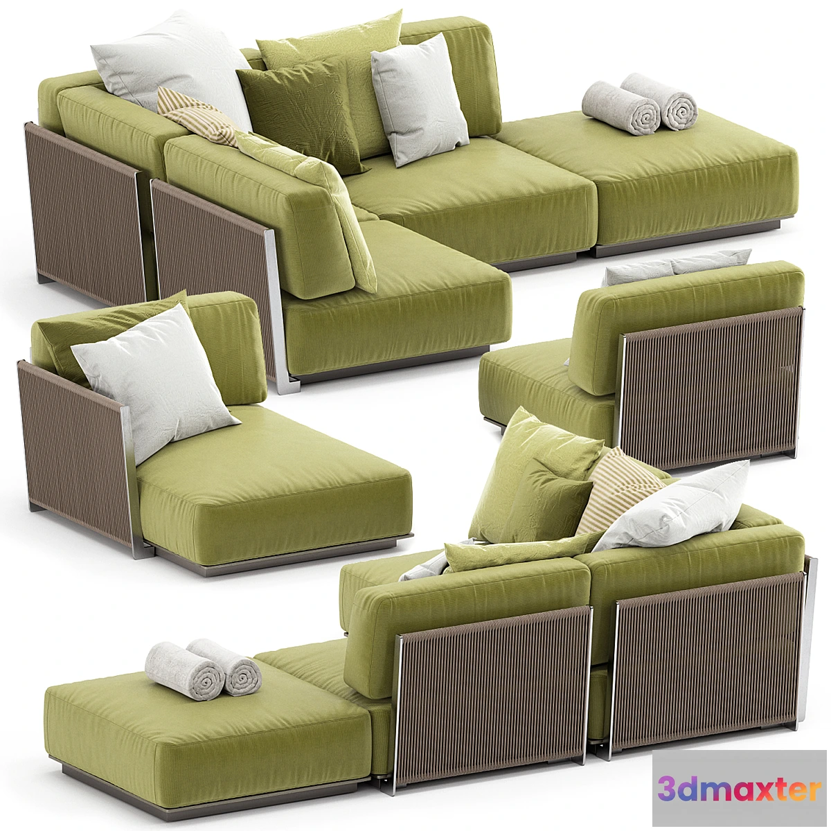 741937 - VULCANO OUTDOOR SOFA SET by FLEXFORM - No.2