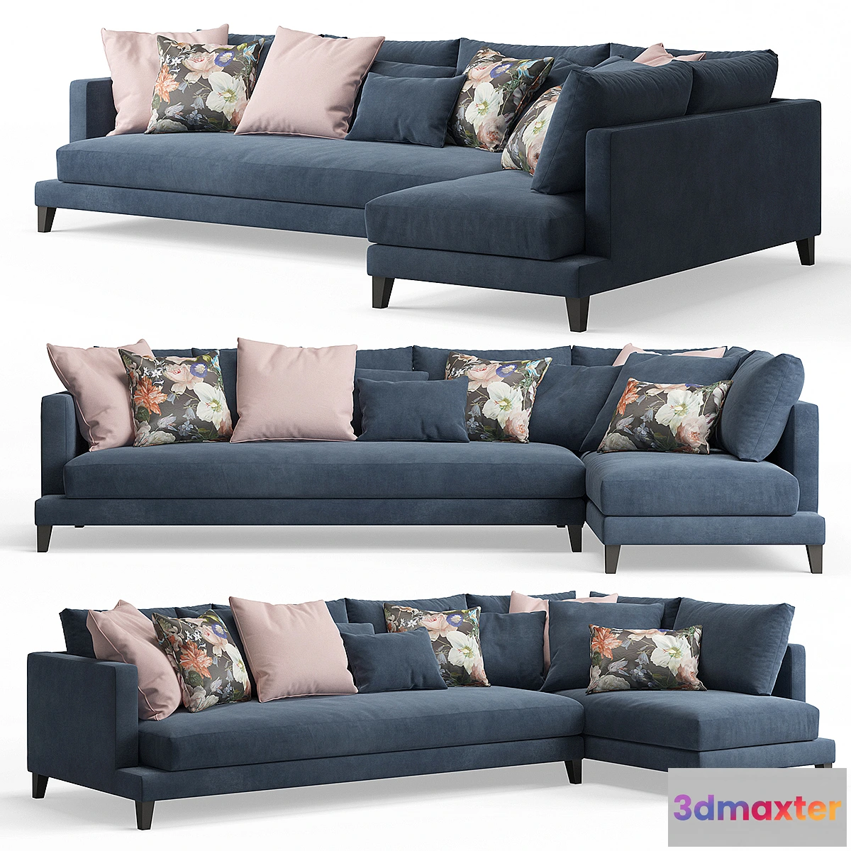 742007 - Grace Modern Corner Sofa - No.2