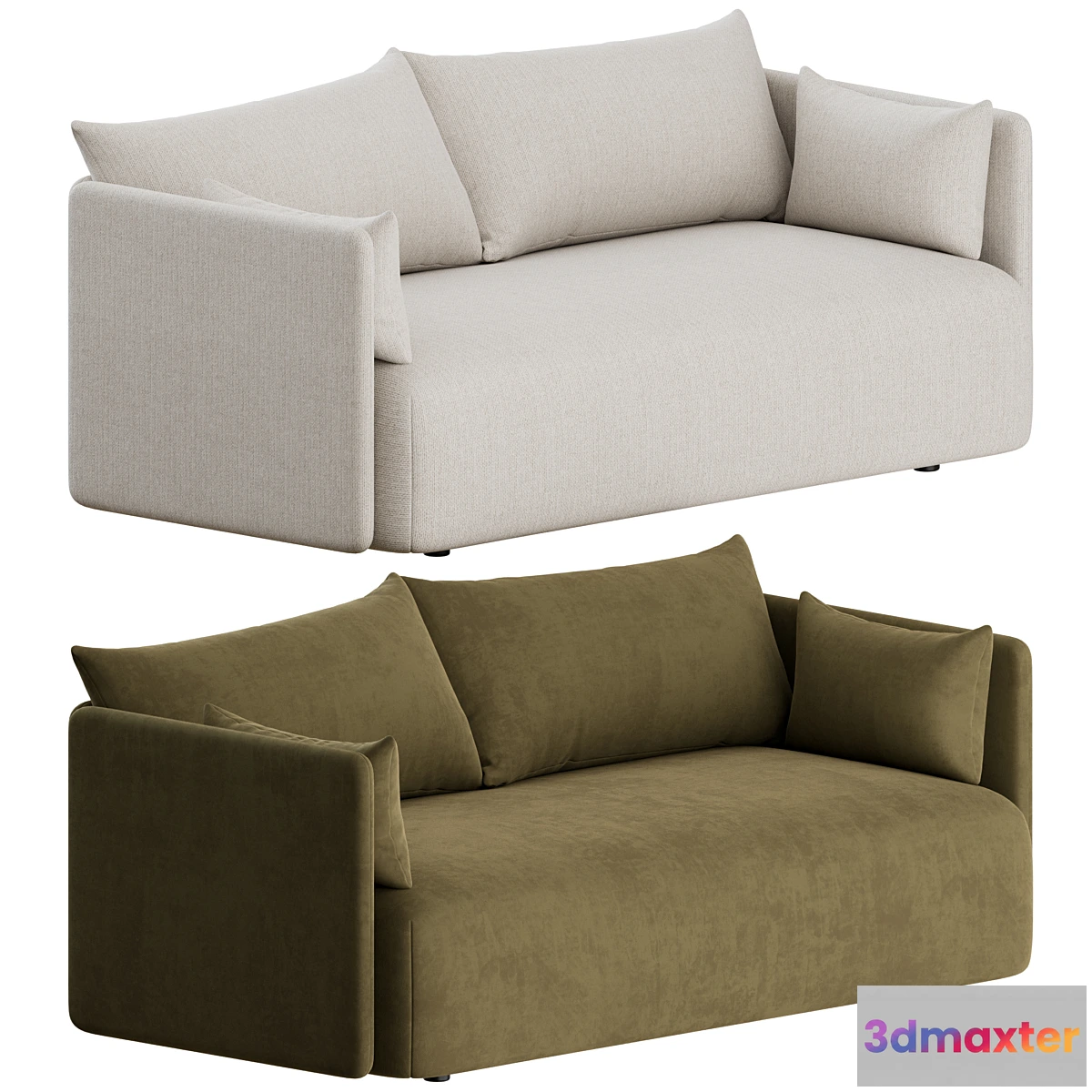 742213 - Offset Sofa 2 Seater by Menu - No.2