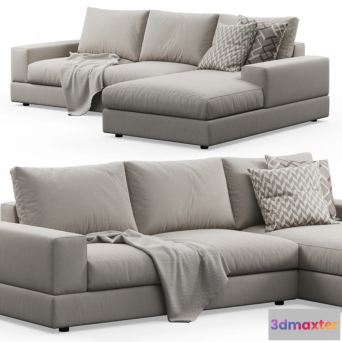 742237 - Vision Corner Sofa by Doimo Salotti - No.2