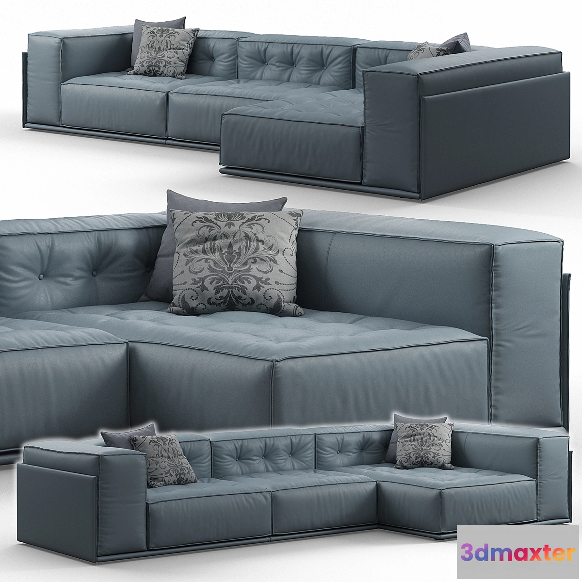 742257 - Glamor Corner Sofa by Doimo Salotti - No.2