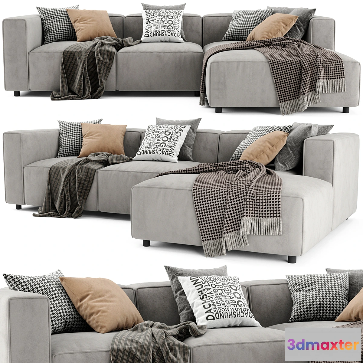 748853 - Boconcept carmo chaise longue sofa