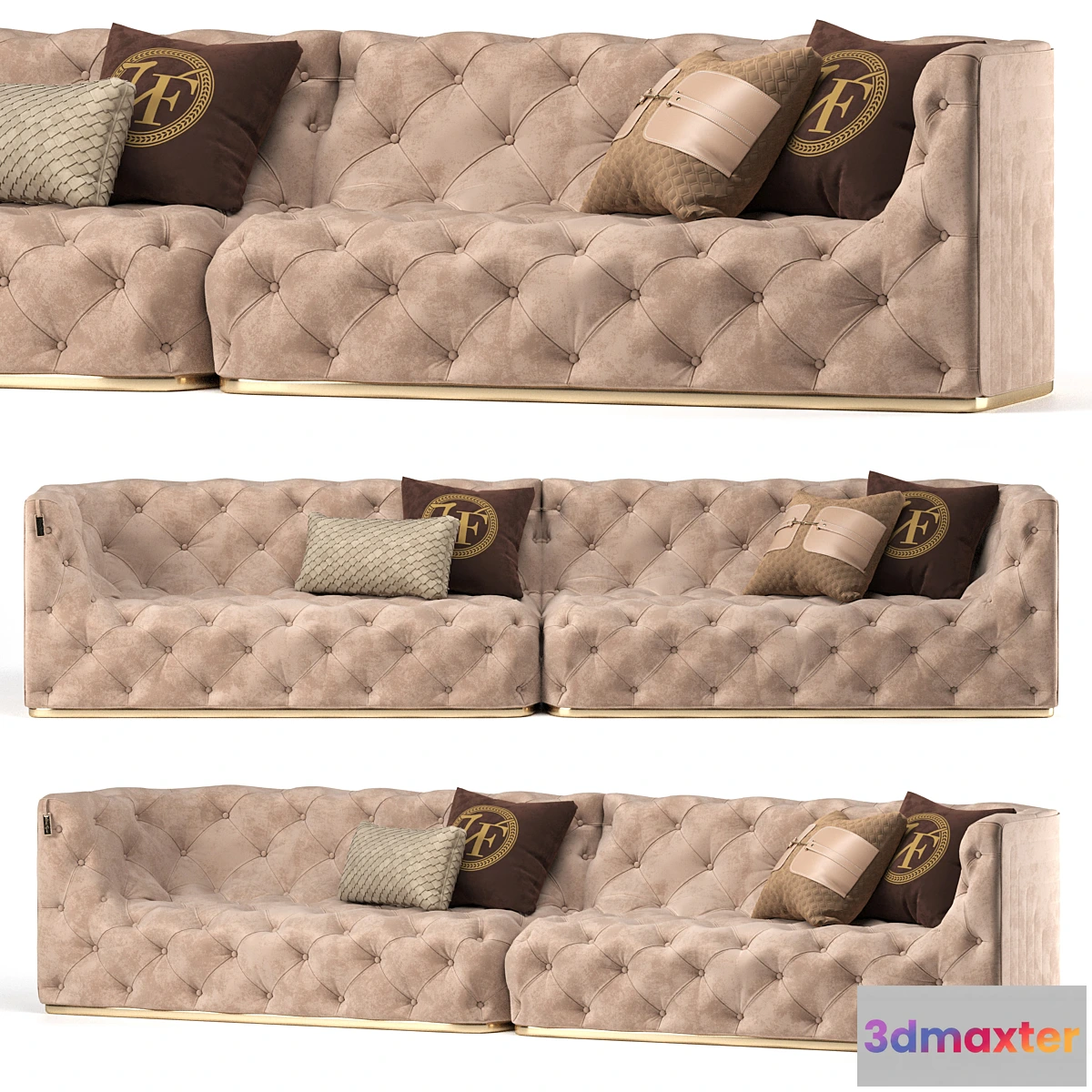 762031 - Caracciolo sofa by Vittoria Frigerio