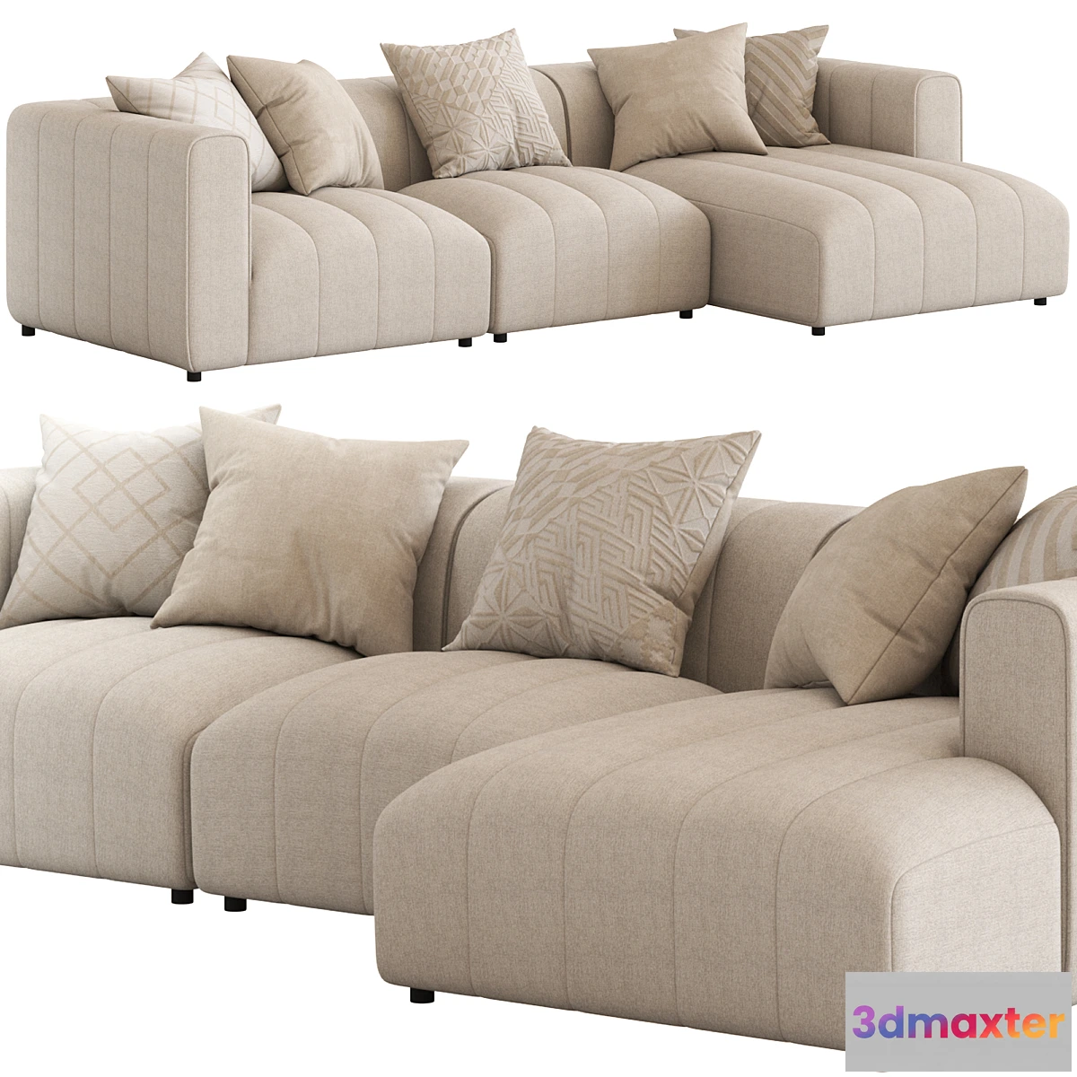 762107 - Coco Republic Oregon Modular Sofa1 - No.3