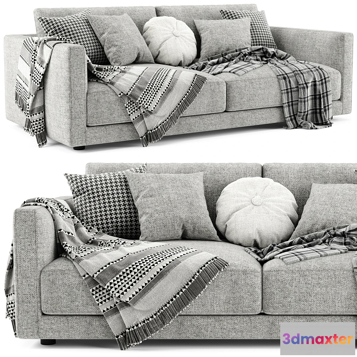 762119 - Poliform Bristol 2 Seats Sofa