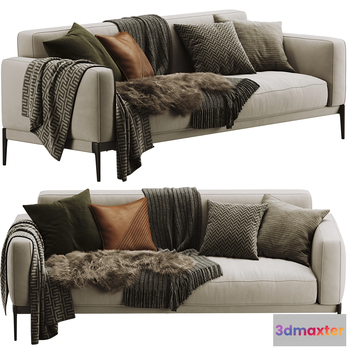 762179 - Flexform Romeo Compact Sofa - No.4