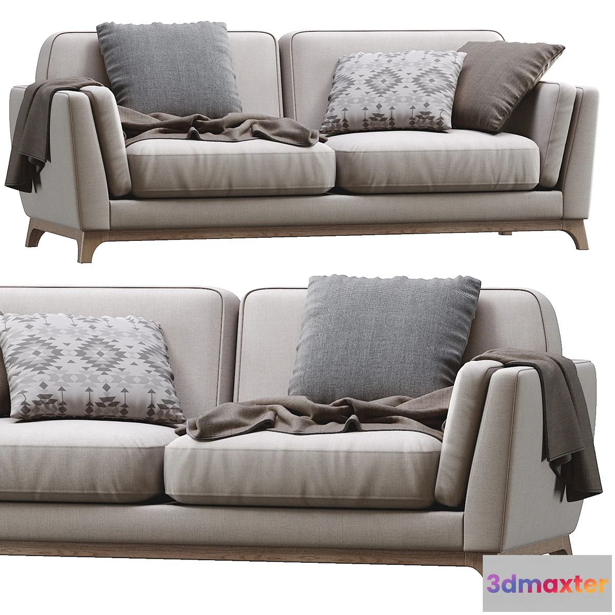 762315 - Ceni Volcanic Gray Sofa By Article 2