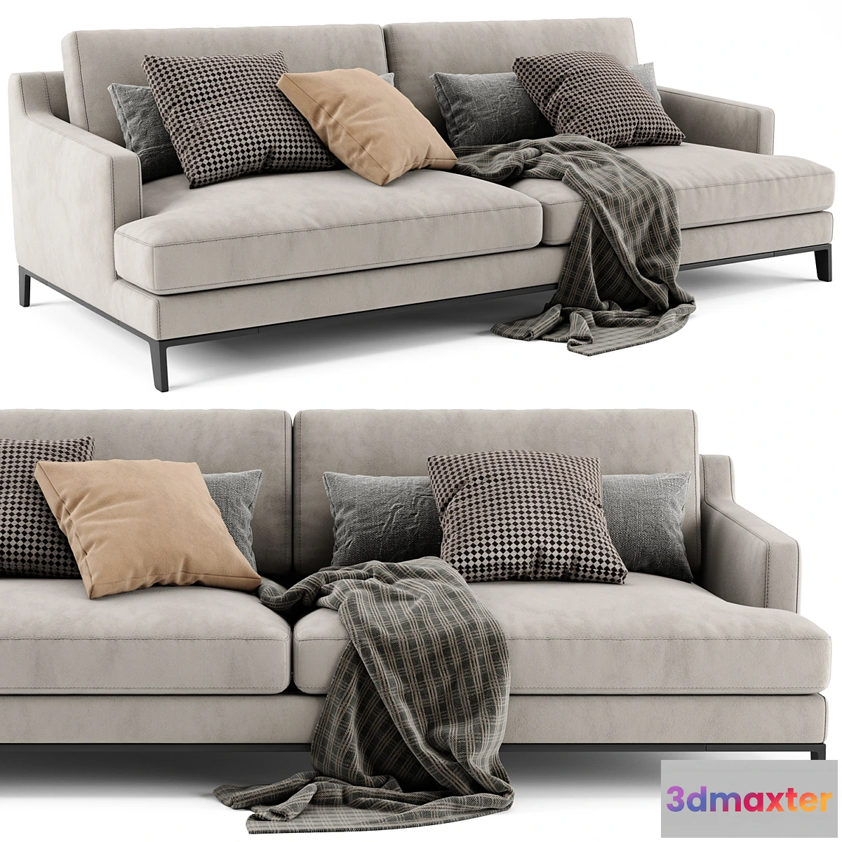 762487 - Poliform Bellport 2 Seats Sofa