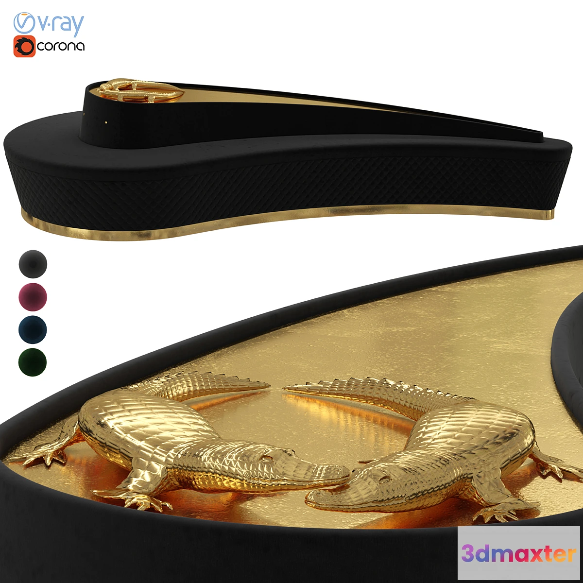 762501 - Koket Sofa reptilia