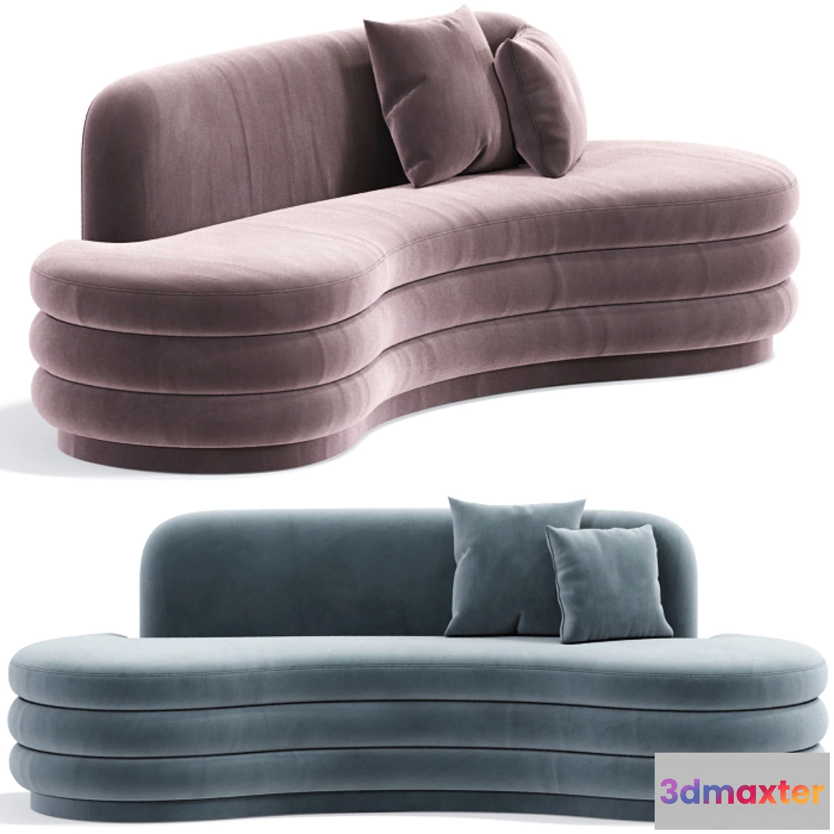 762503 - Ibiza Curved Sofa