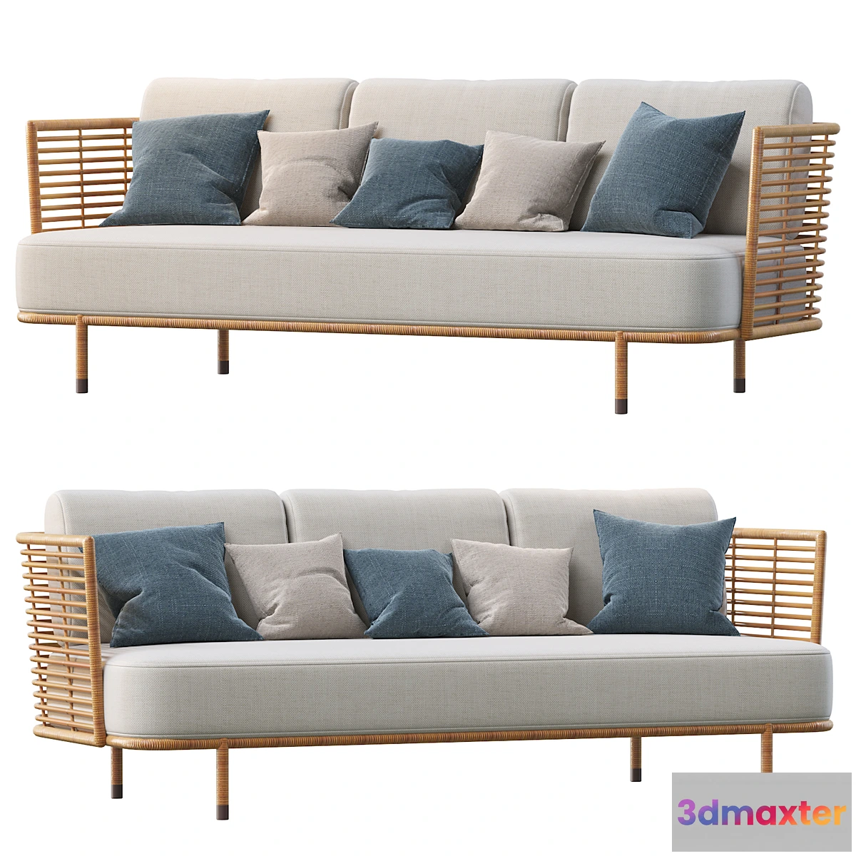 762535 - Sense 3-seater sofa (7543)