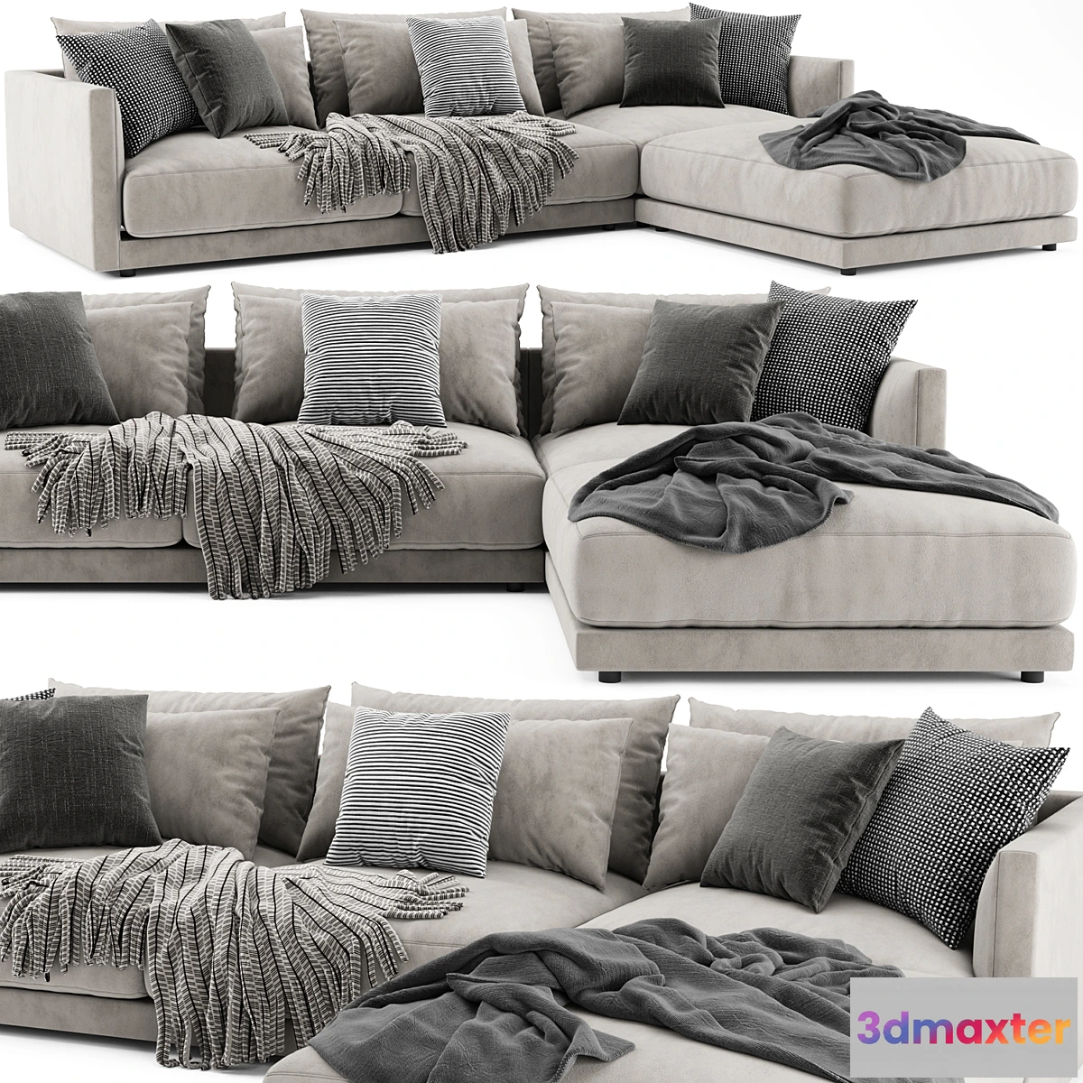 762789 - Poliform Bristol with Ottoman - No.3