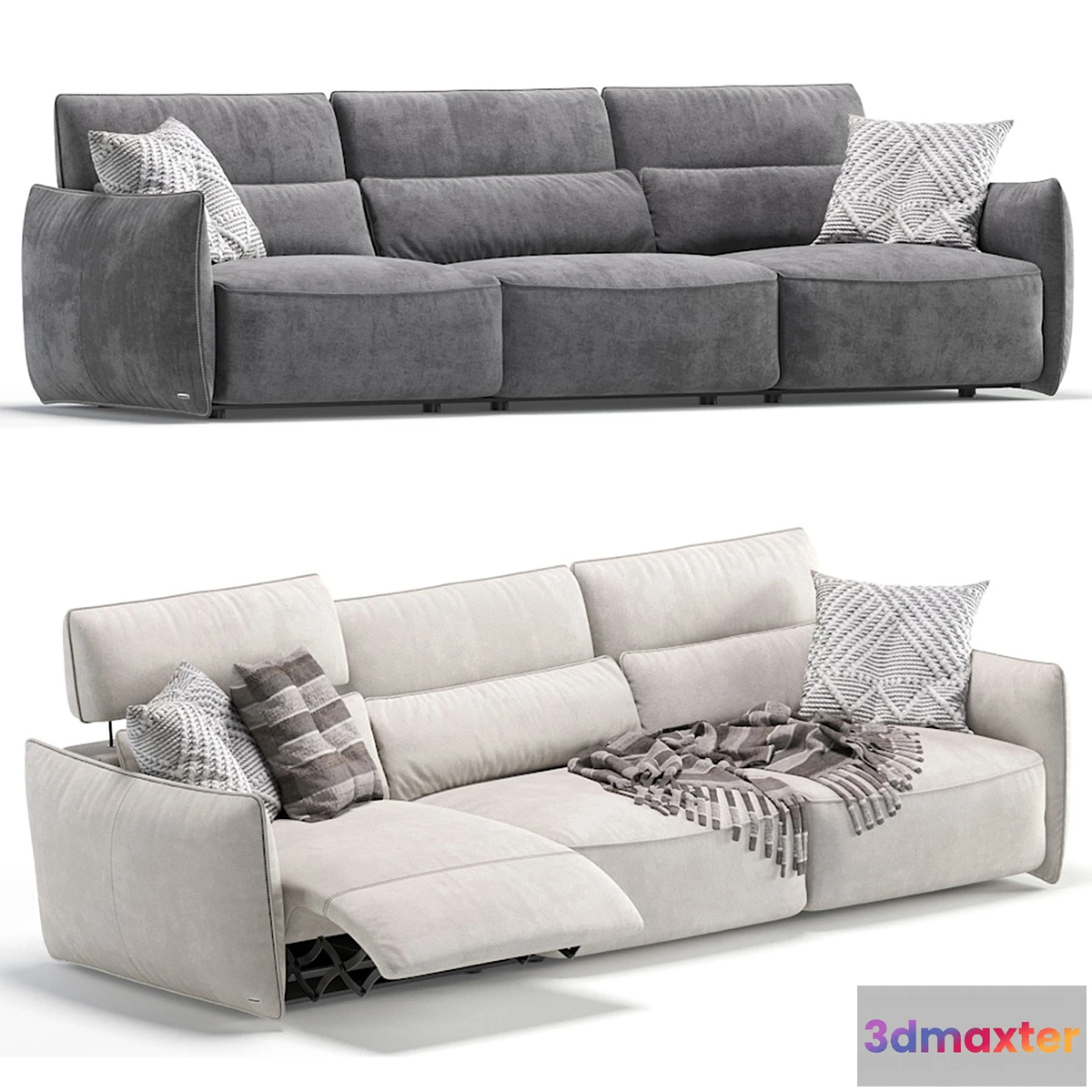 762937 - Stupore C027 Sofa By Natuzzi Editions 2 Version