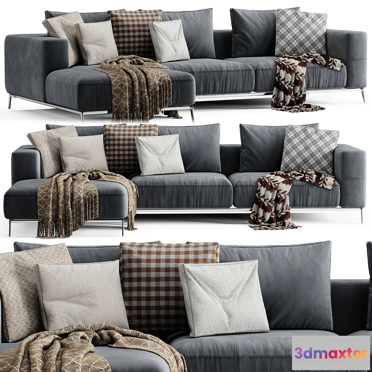 762991 - Flexform Ettore Chaise Longue Sofa 2 - No.3