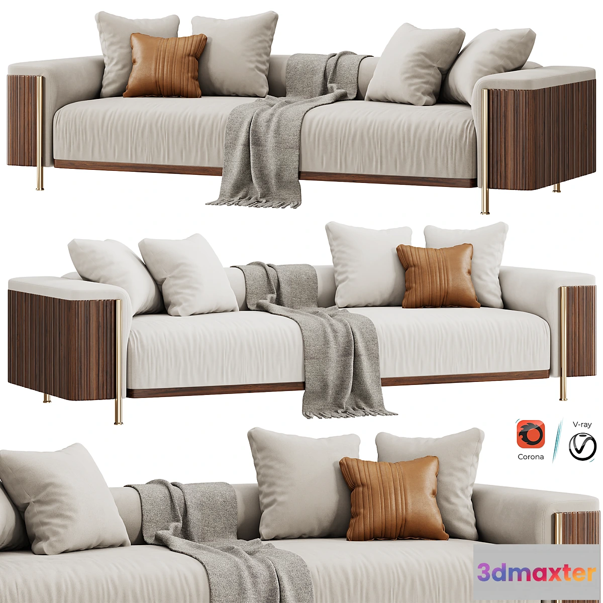 763111 - TRUSSARDI CASA Deven Sofa - No.3