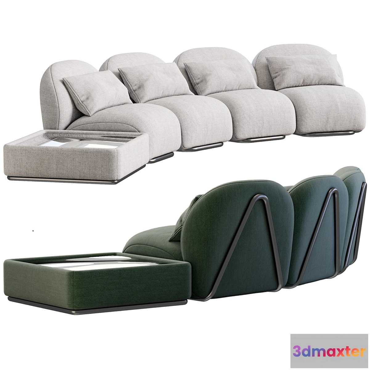 763163 - Sofa Victoria By Tacchini - No.2