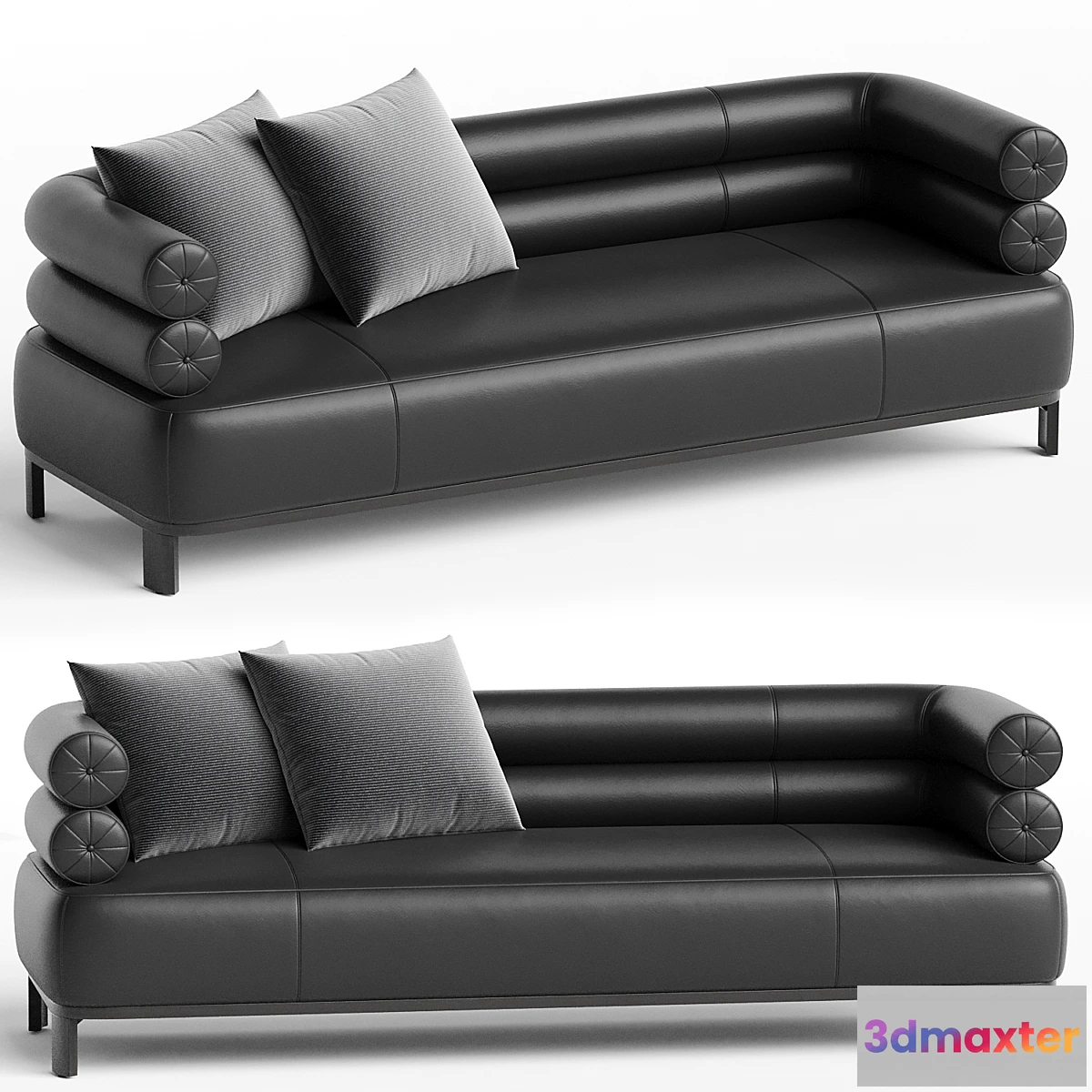 763247 - Lucy Leather Sofa - No.2