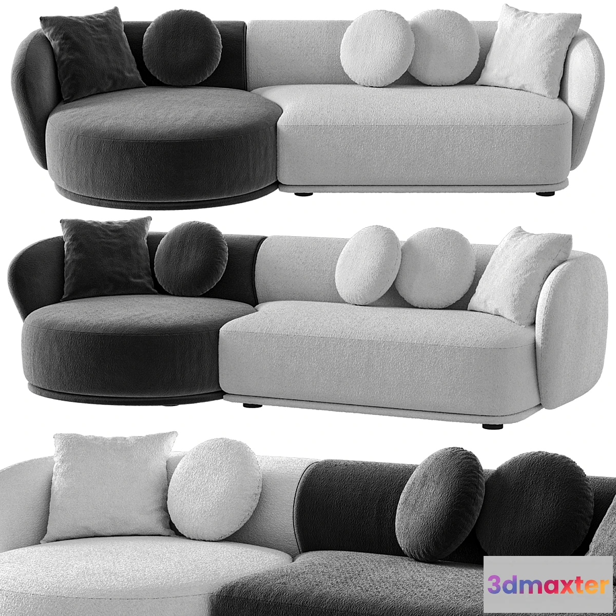 763277 - Meridiani Rene sofa set 6 - No.2