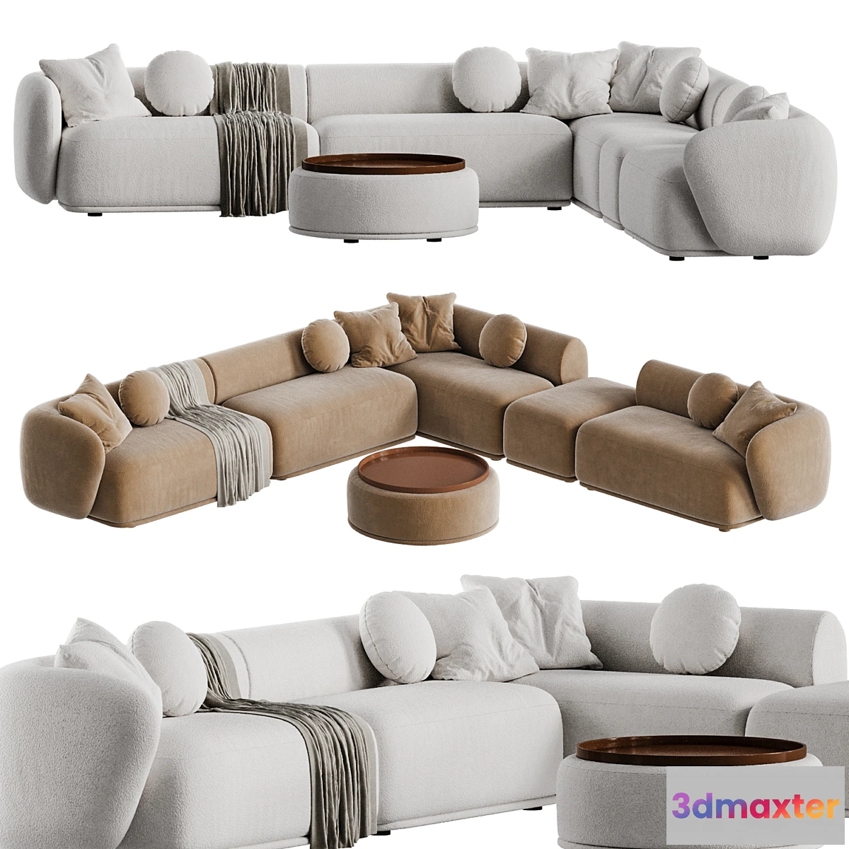 763281 - Meridiani Rene sofa set 1 - No.2
