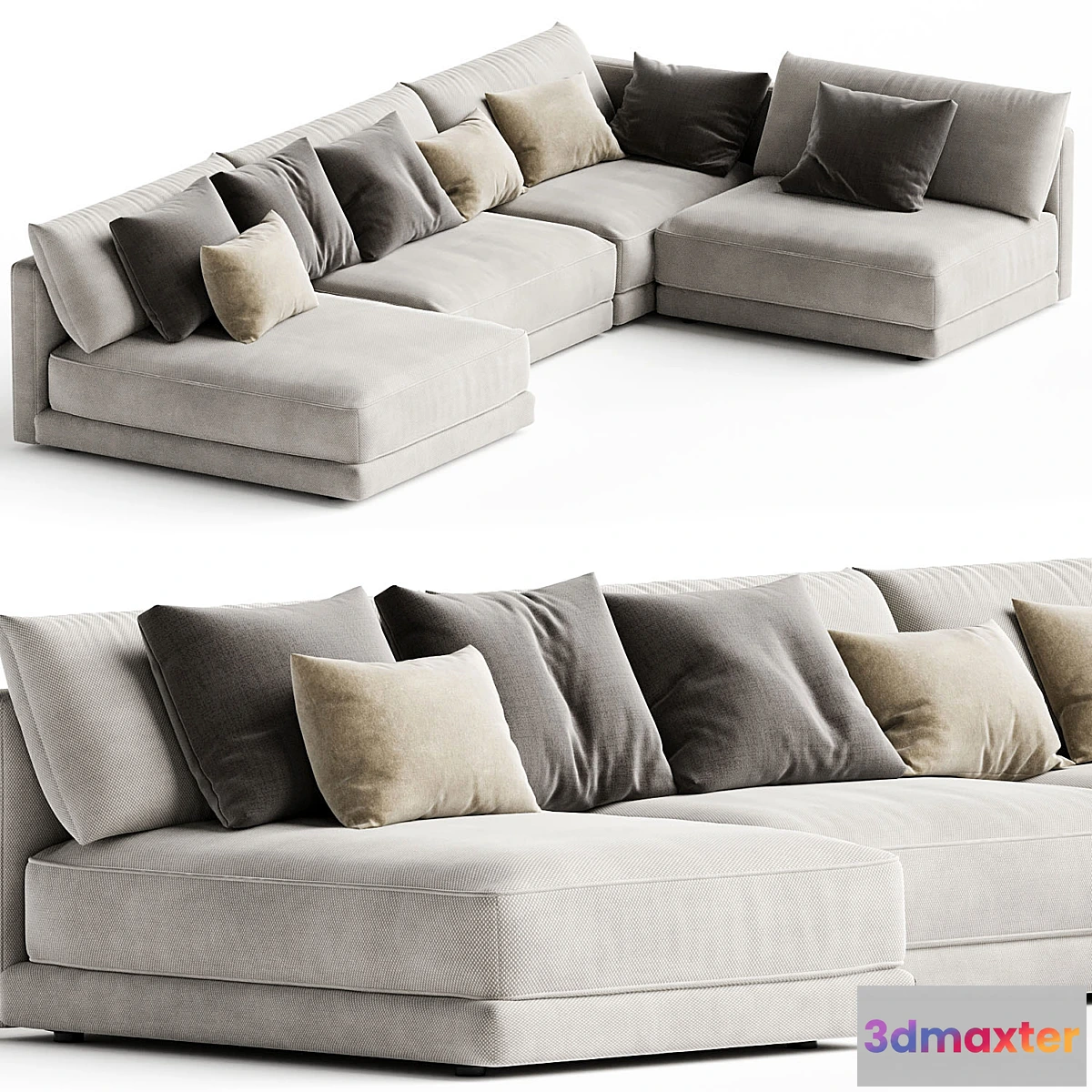 763527 - Blanche Katarina Corner Couch Sofa N1 - No.2