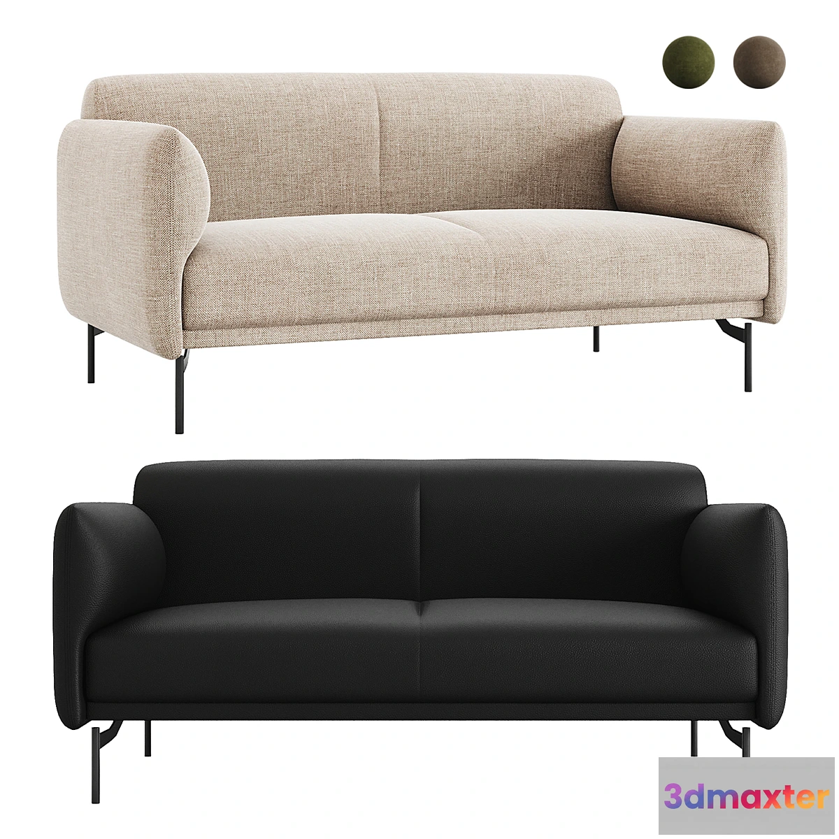 763603 - Berne 2 Seater Sofa by BoConcept - No.2