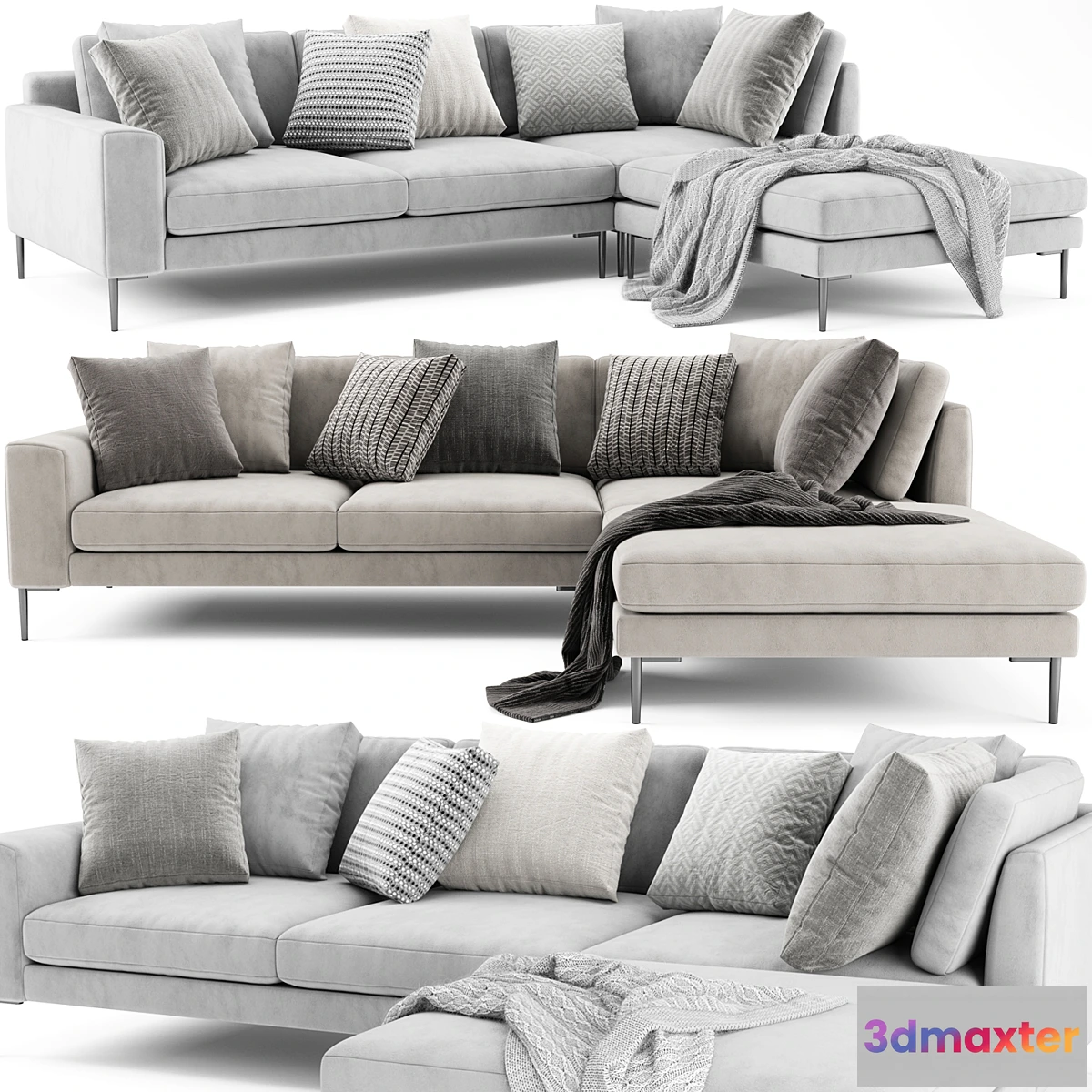 763633 - West Elm Harper With Ottoman - No.2