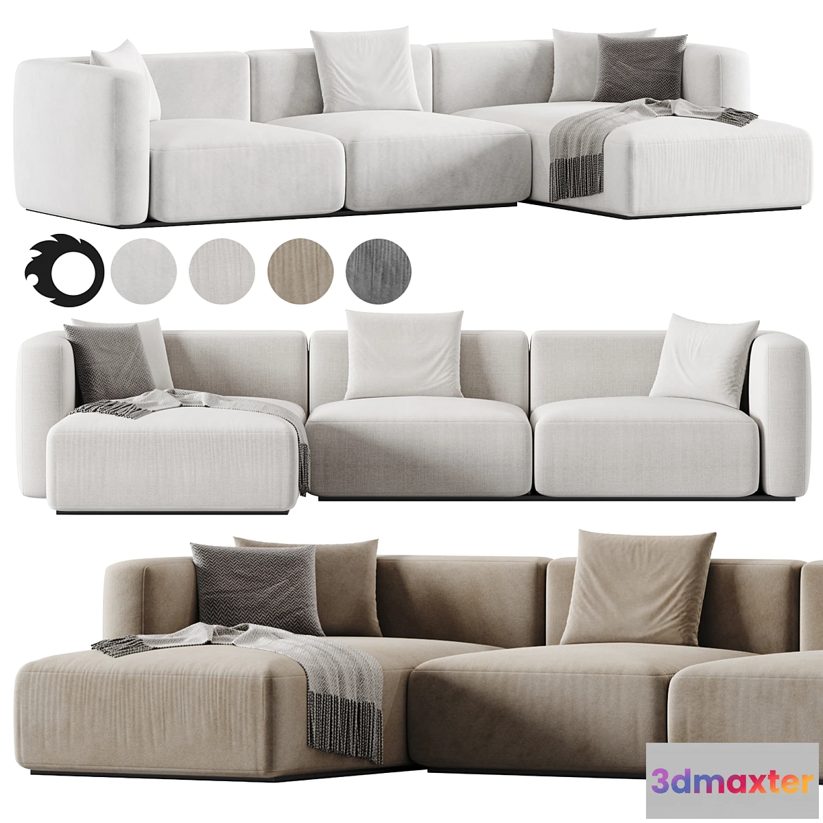 763837 - Shanghai Sofa 1 By Poliform - No.2