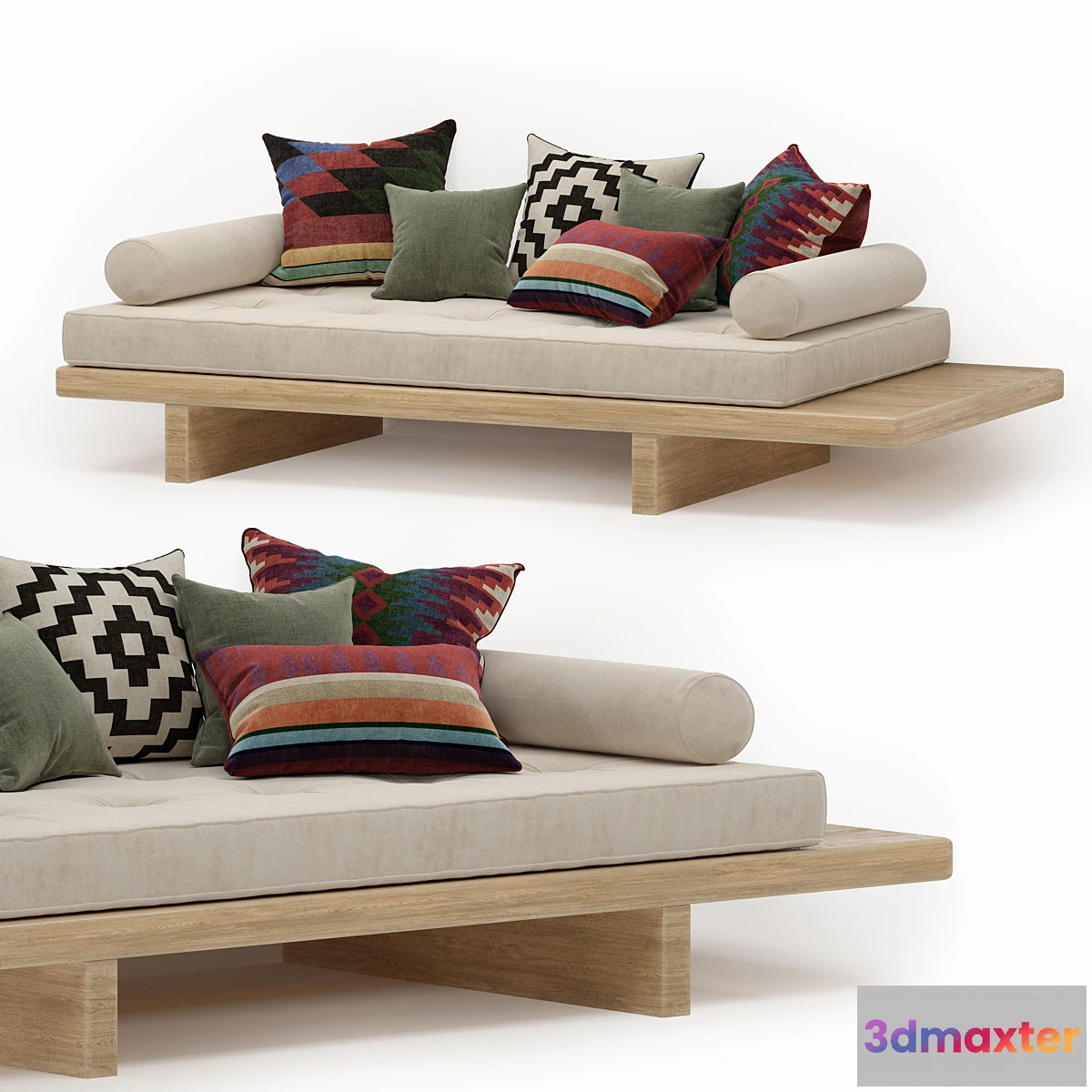 782742 - Wooden Divan