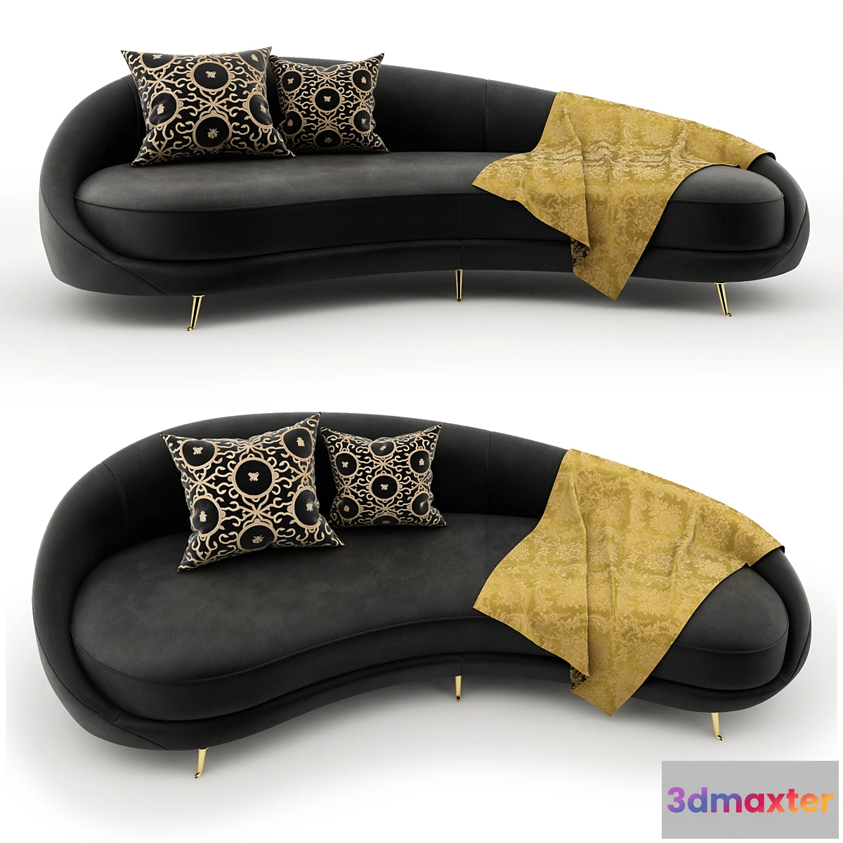 782754 - Eichholtz Sofa Esmeralda