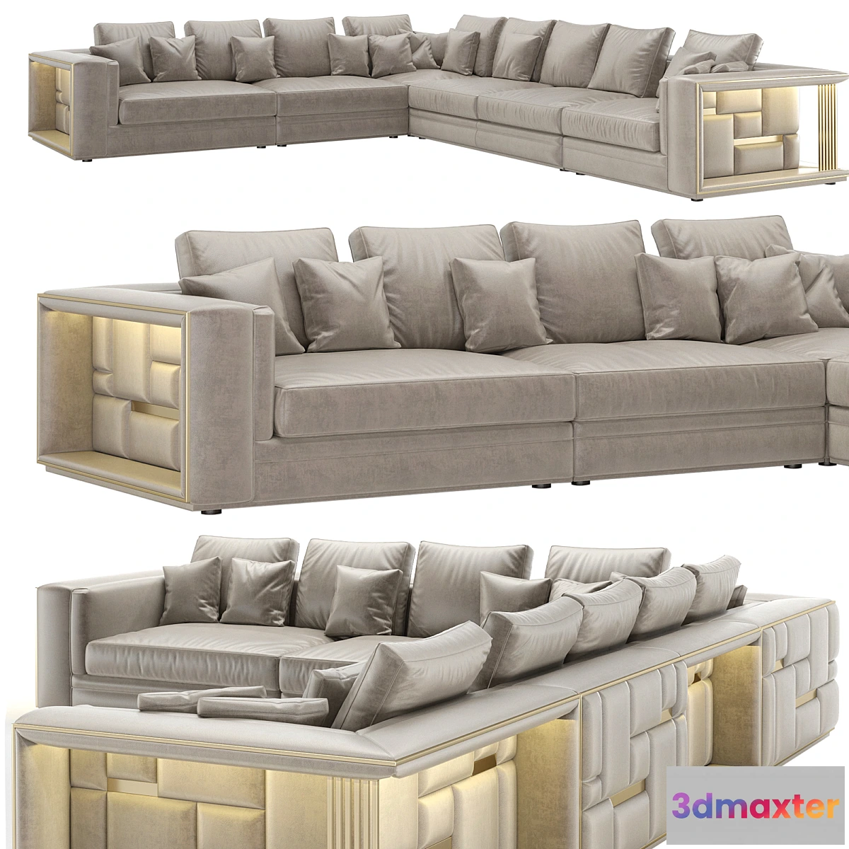 782920 - Visionnaire Babylon Rack sofa - No.2
