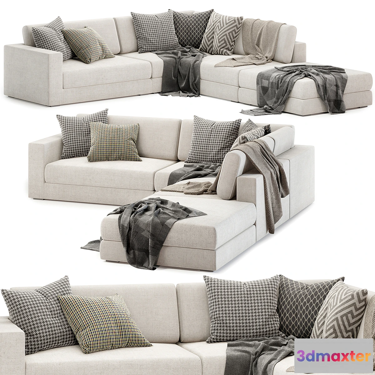 782930 - Aspect fabric modular sofa