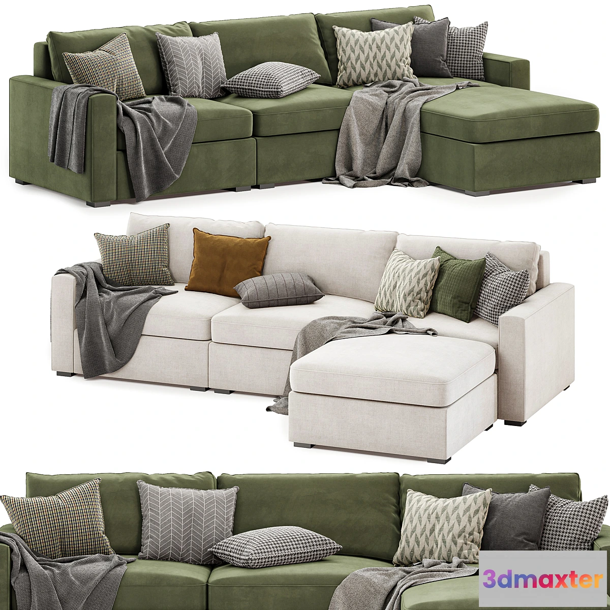 782958 - Maxwell modular sofa chaise sectional - No.2