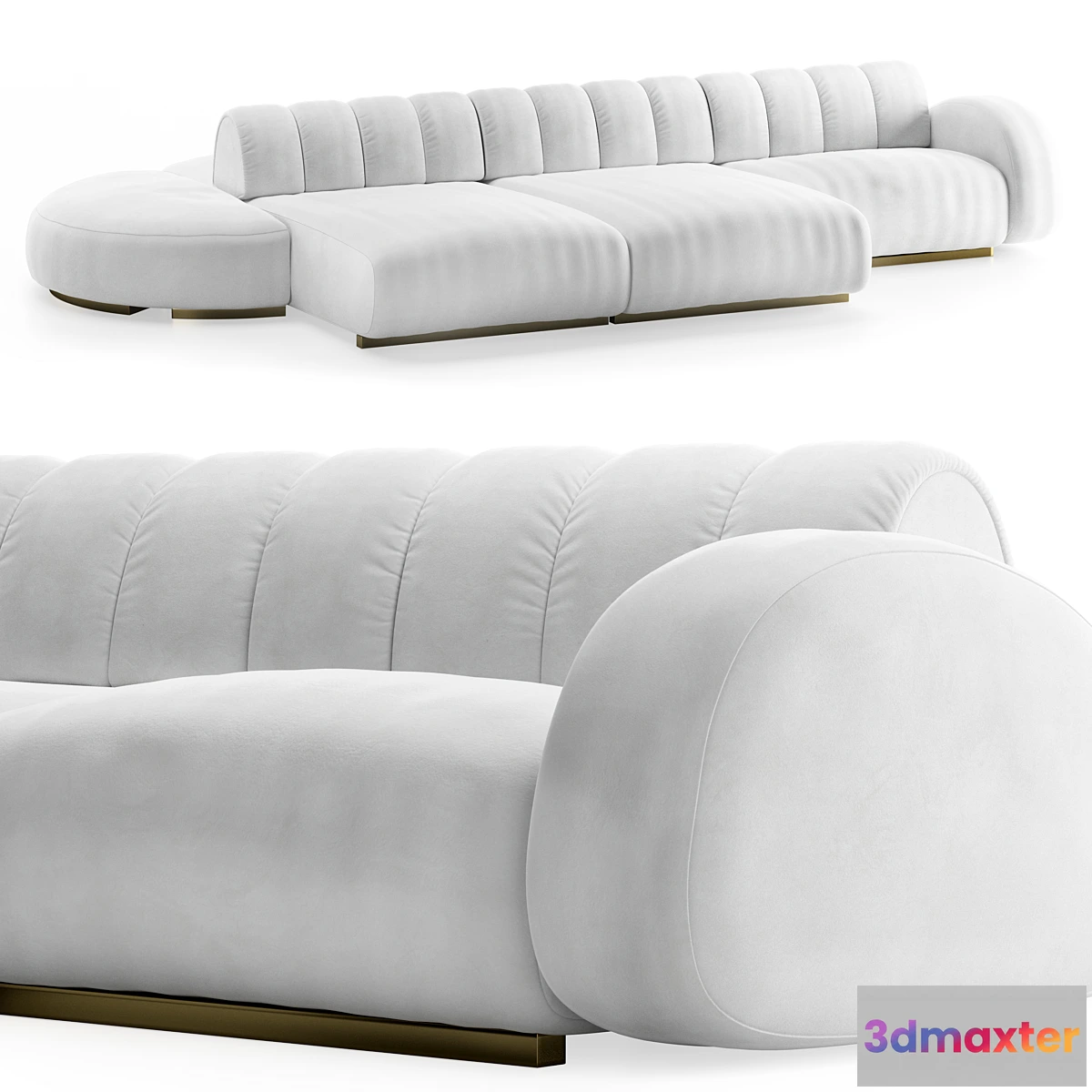 783020 - Cassia modular sofa Caffelatte - No.2