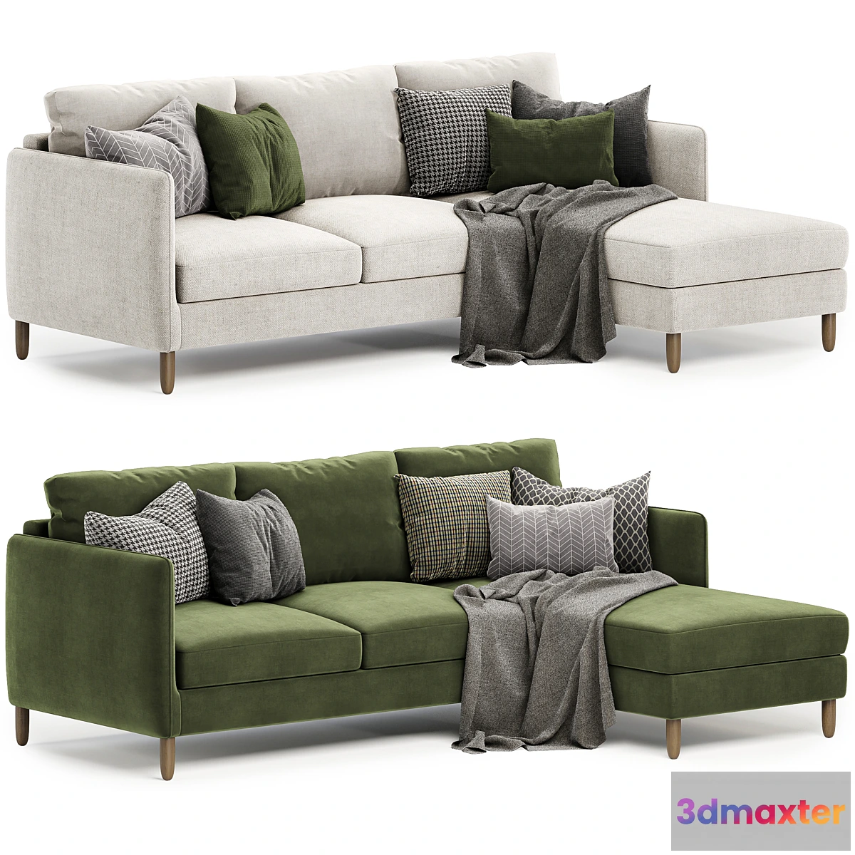 783040 - Lomeo Fixed corner sofa