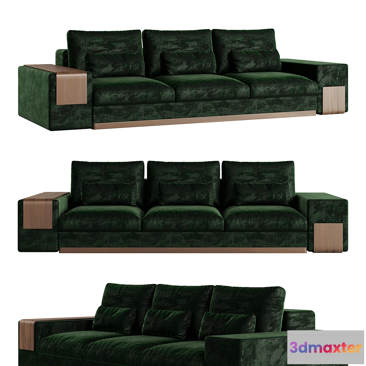 783056 - MIES 3 Seat Sofa by ALMA de LUCE - No.3