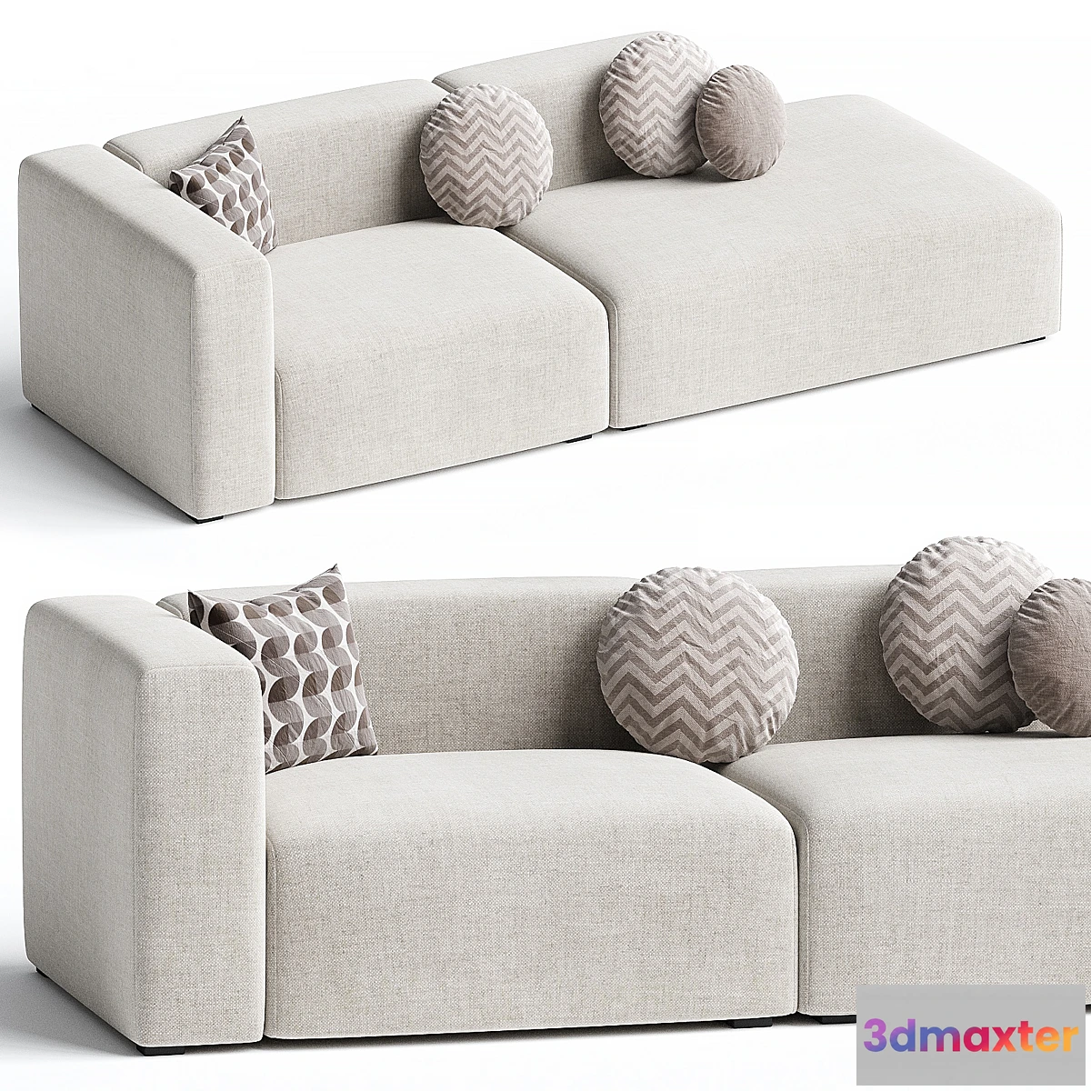 783118 - MAGS 25 SEATER COMBINATION 2 sofa By Hay - No.2