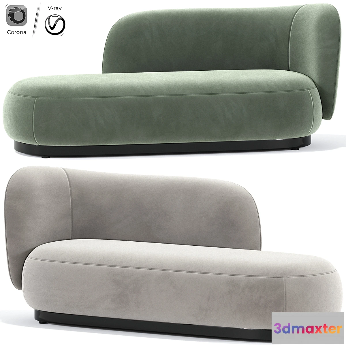 788016 - Ferm Living Rico Divan Chaise Lounge - No.3