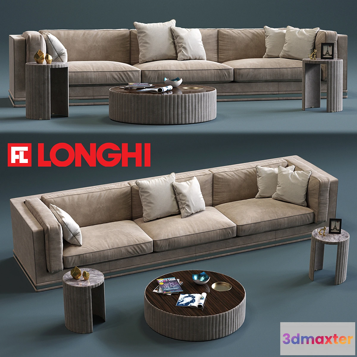 789646 - Fratelli Longhi MASON 3-Seates Sofa - No.3