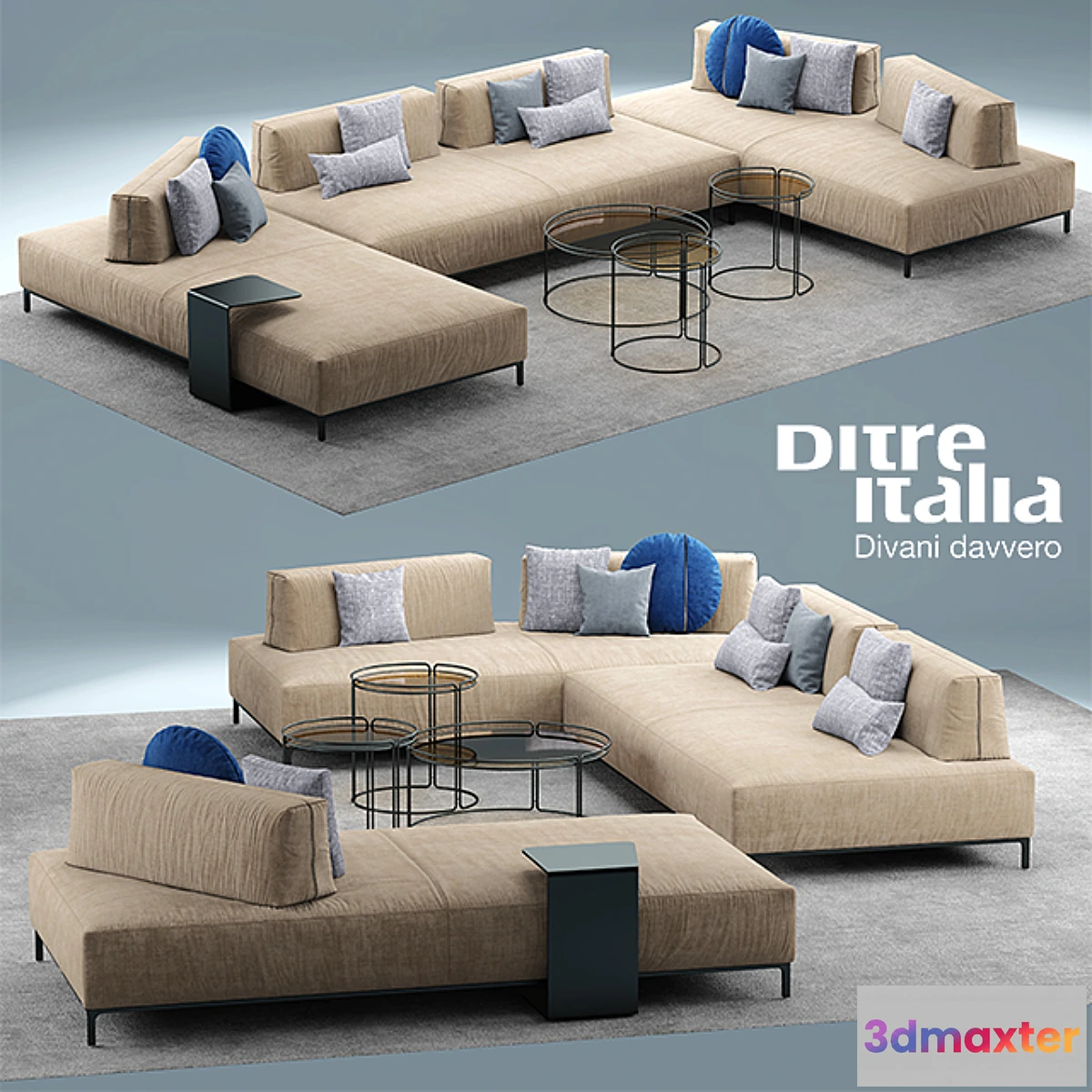 789718 - Sofa ditre italia Sanders - No.2