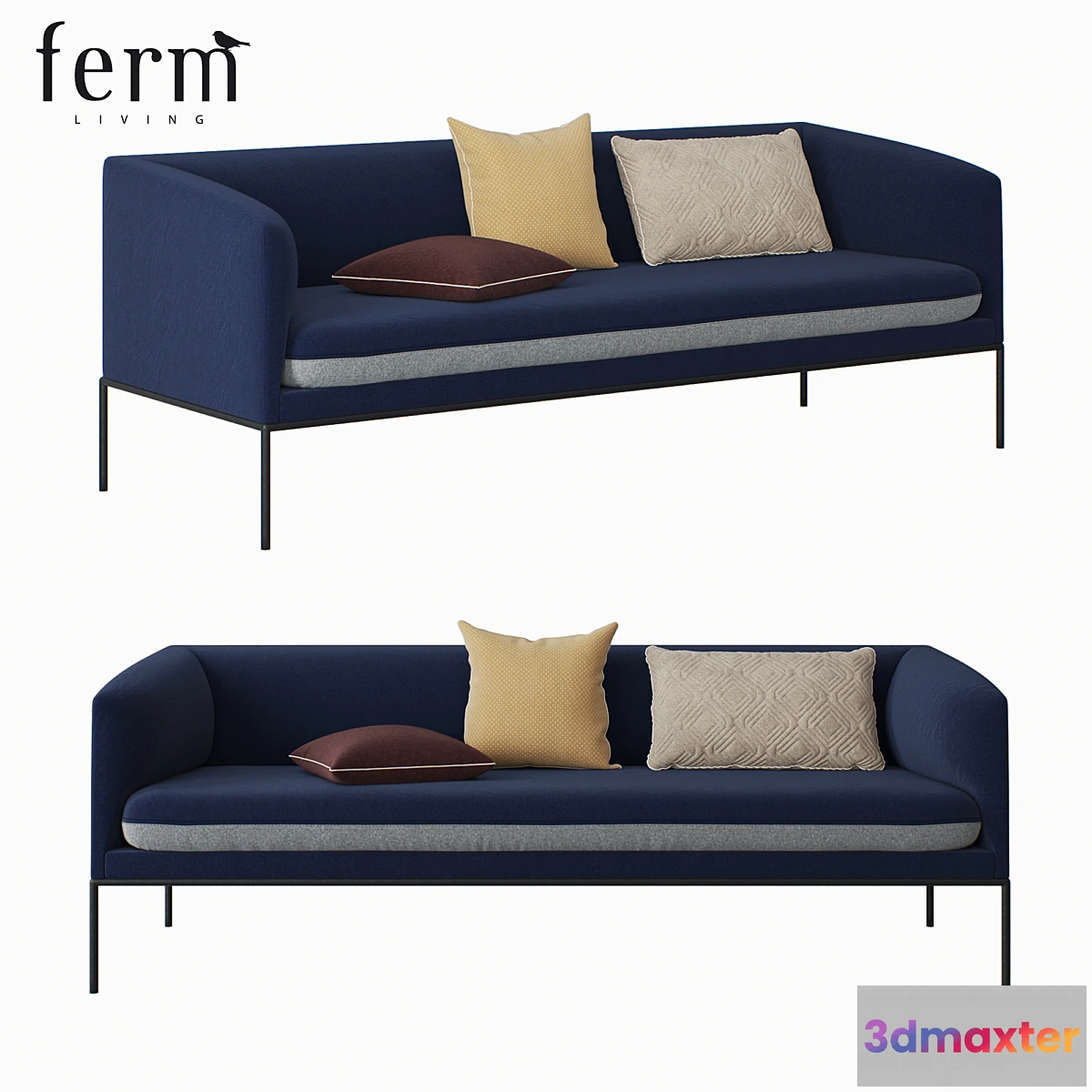 789732 - TURN SOFA  Wool sofa - No.2