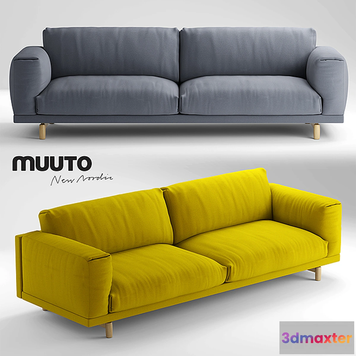789794 - Muuto rest Sofa 3 seater sofa - No.3