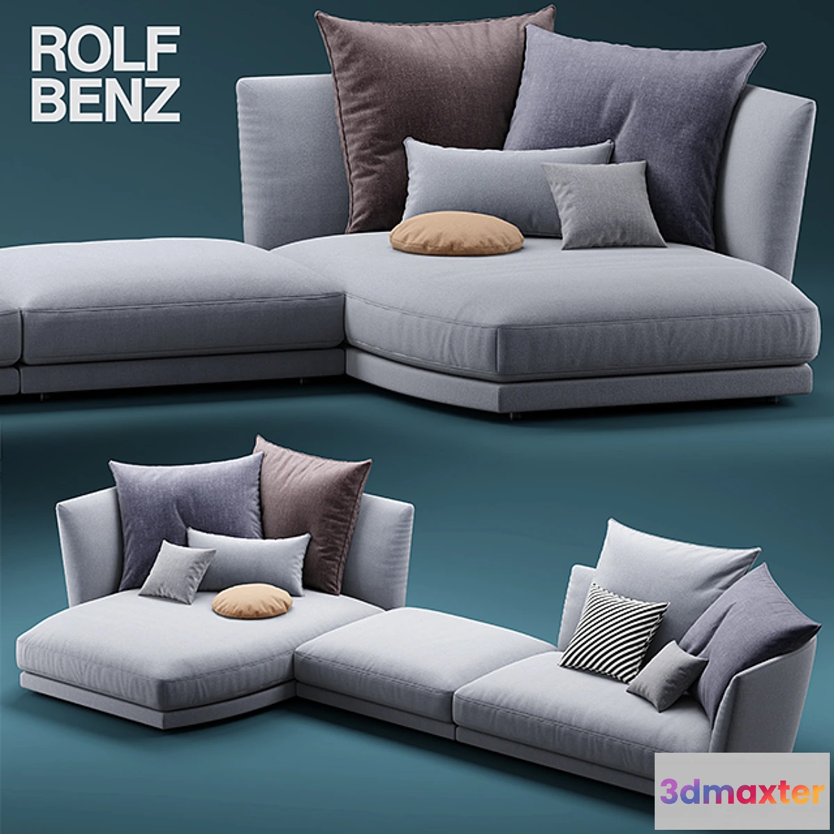 789806 - Sofa ROLF BENZ TONDO - No.6