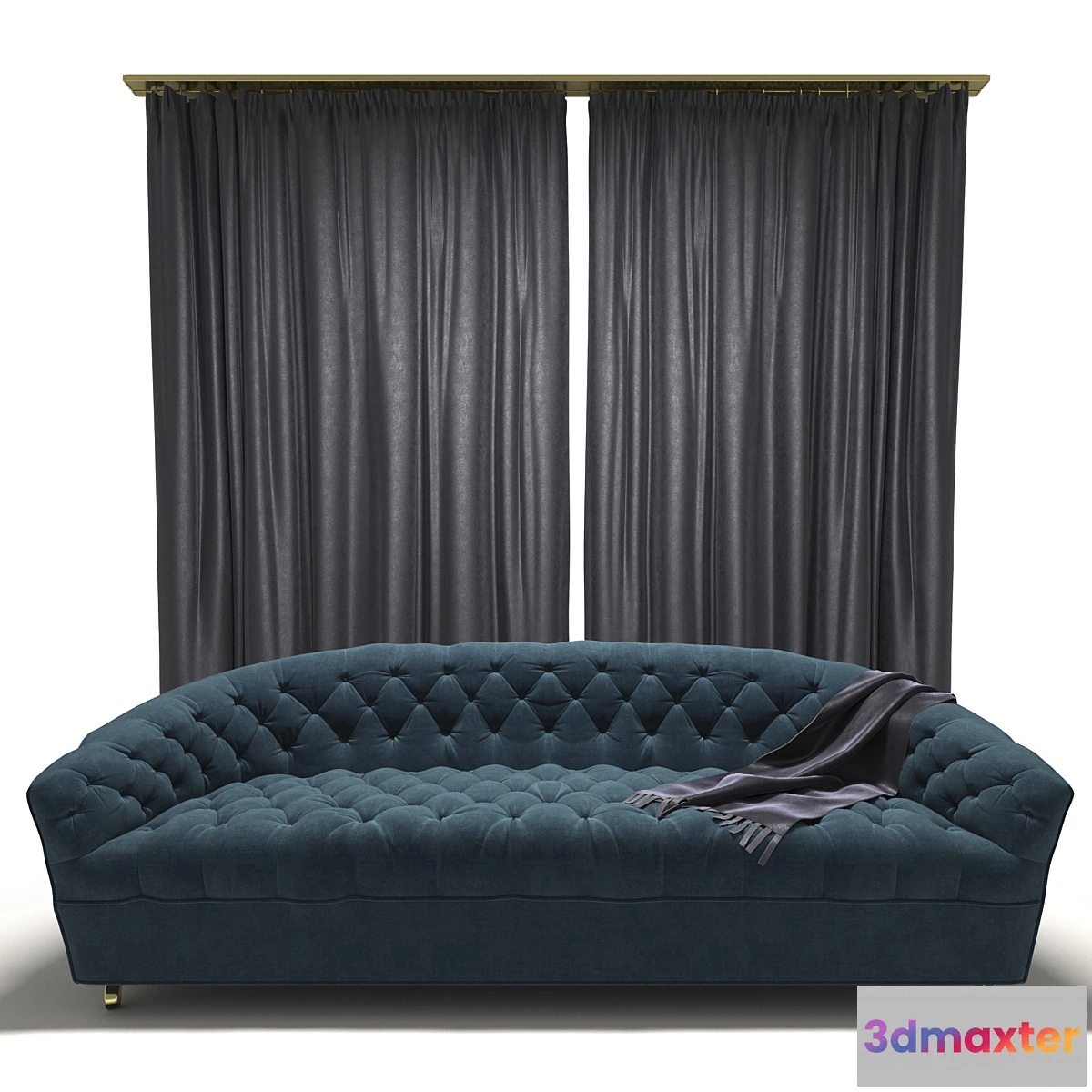 789866 - Tufted Classic Style Sofa - No.2