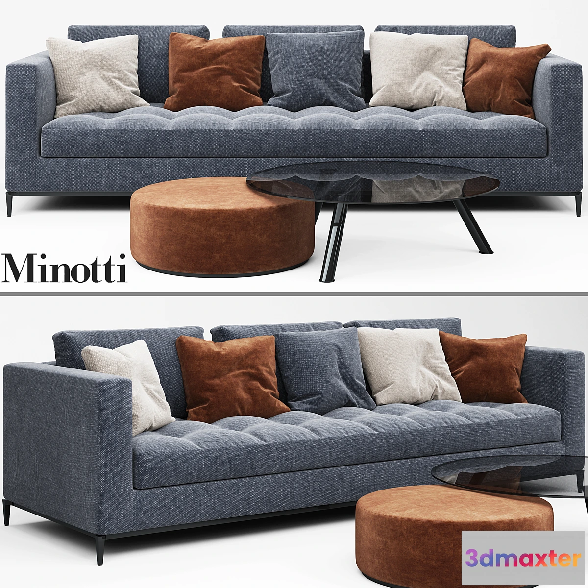 789874 - Minotti ANDERSEN QUILT Sofa - No.2