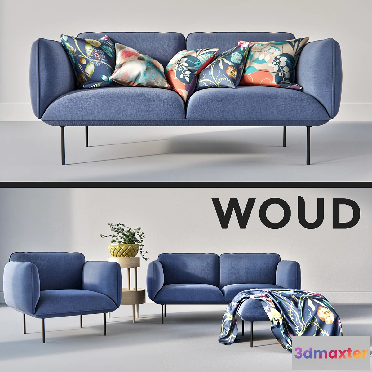 789910 - Woud Furniture Set - No.2